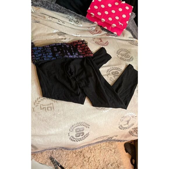 VS PINK rainbow bling yoga legging - Picture 3 of 6